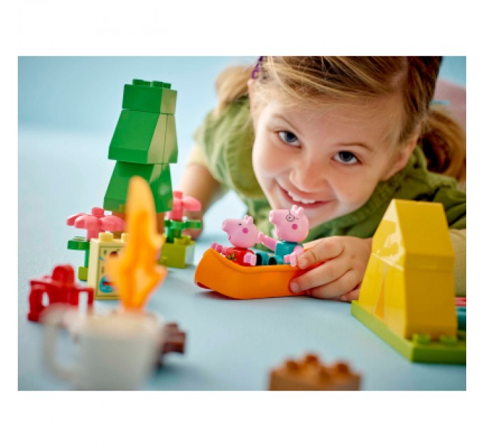 LEGO Конструктор LEGO DUPLO Peppa Pig Туристичний похід (10452-)
