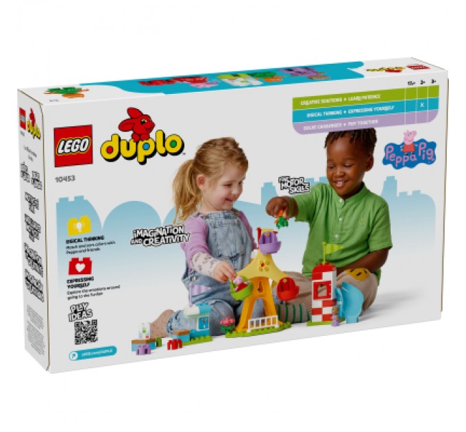 LEGO Конструктор LEGO DUPLO Peppa Pig Ярмарок розваг (10453)