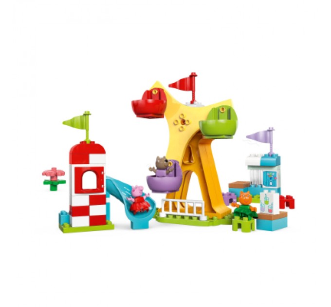 LEGO Конструктор LEGO DUPLO Peppa Pig Ярмарок розваг (10453)