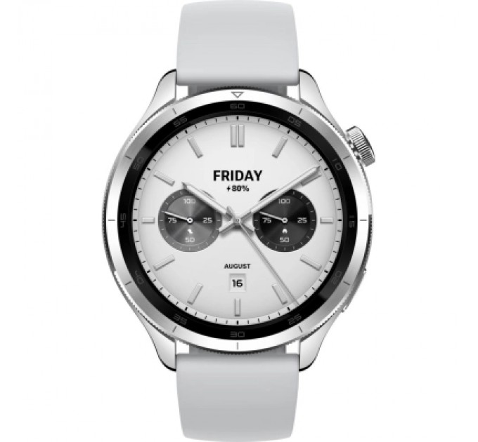 Xiaomi Смарт-годинник Xiaomi Watch S4 Silver BHR9197GL (1126557)