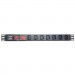 Eserver Силовий блок 19" 1U 7хС13, без кабелю - вилка С14, 10A Eserver (WT-2271B-WO-Black)