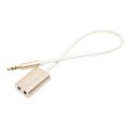 Remax Адаптер Remax RL-S20 Sharing 3.5 мм - 2x3.5 мм (M/F), Gold (2000700007109)
