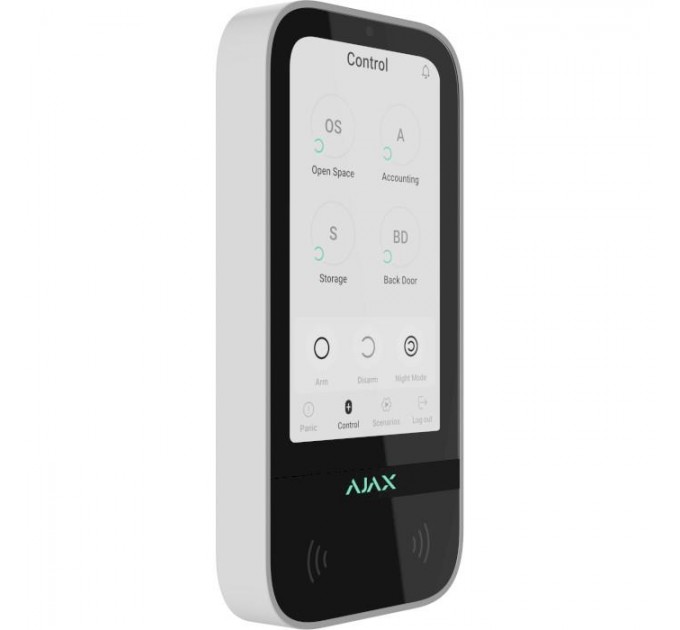 Ajax Ajax KeyPad TouchScreen (8EU) ASP white клавіатура