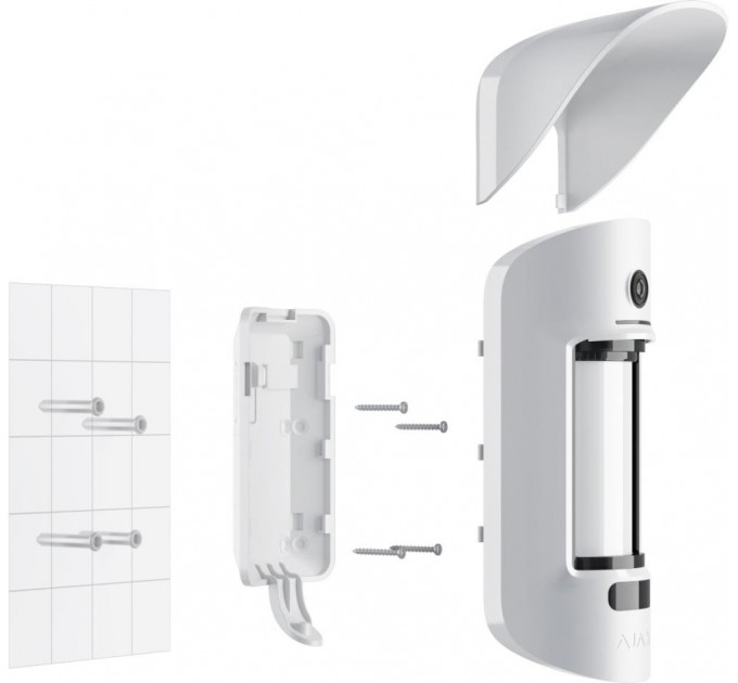 Ajax Ajax MotionCam Outdoor (PhOD) Jeweller (8EU) white датчик руху з камерою