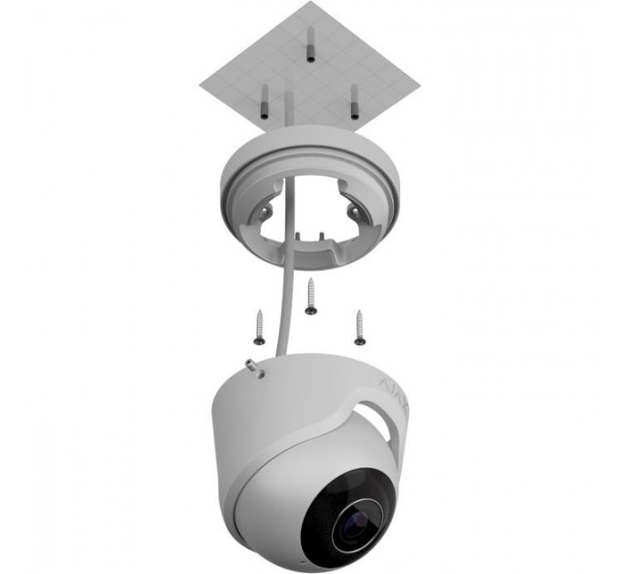 Ajax Ajax TurretCam (5 Mp/2.8 mm) ASP white відеокамера спостереження