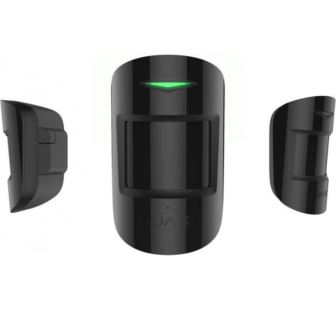 Ajax Бездротовий датчик руху і розбиття скла  BLACK 000001133 AJAX