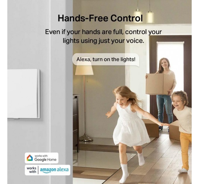 Розумний перемикач світла, 1-канальний 1-сторонній, Tapo S210 TP-LINK