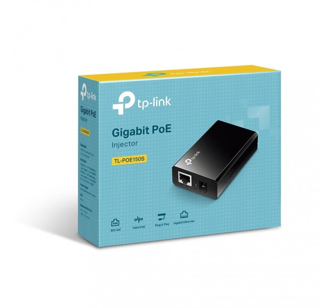 TP-Link Приймач живлення крізь мережевий дріт, POE150S TP-LINK
