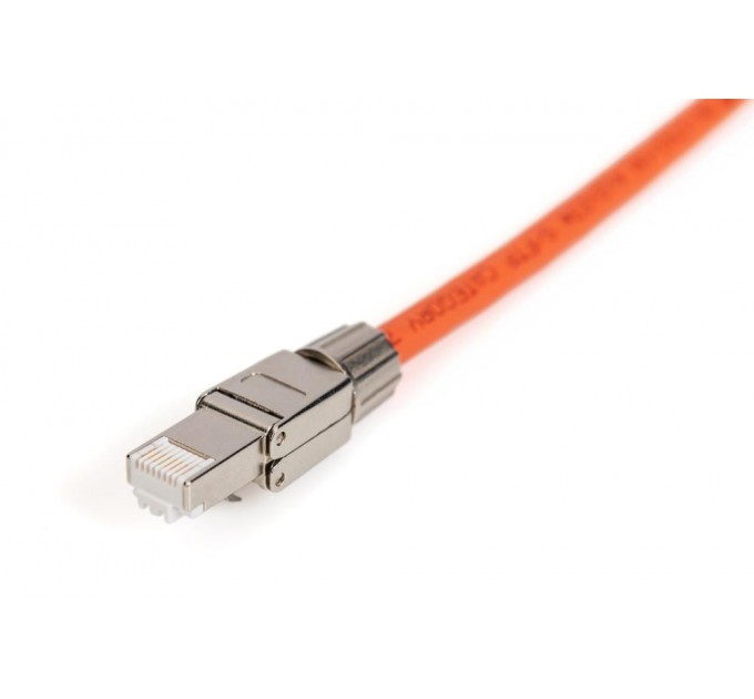 Assmann Безінструментальний роз'єм CAT 6A, AWG 22-27, металева засувка, підтримує до 4PPoE, IEEE802.3bt DN-93634 DIGITUS by ASSMANN