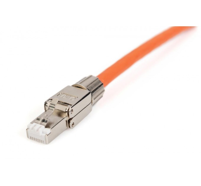 Assmann Безінструментальний роз'єм CAT 6A, AWG 22-27, металева засувка, підтримує до 4PPoE, IEEE802.3bt DN-93634 DIGITUS by ASSMANN