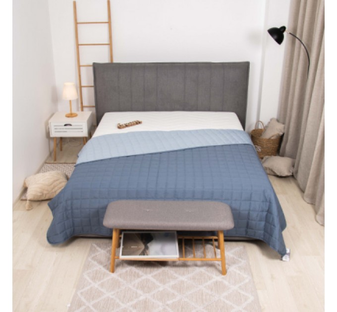 Viluta Покривало Viluta стьобане двустороннє Дует Морський бриз 210х220 (дует Морський бриз 210*220)