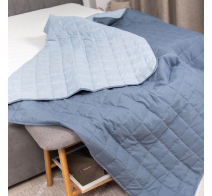 Viluta Покривало Viluta стьобане двустороннє Дует Морський бриз 210х220 (дует Морський бриз 210*220)