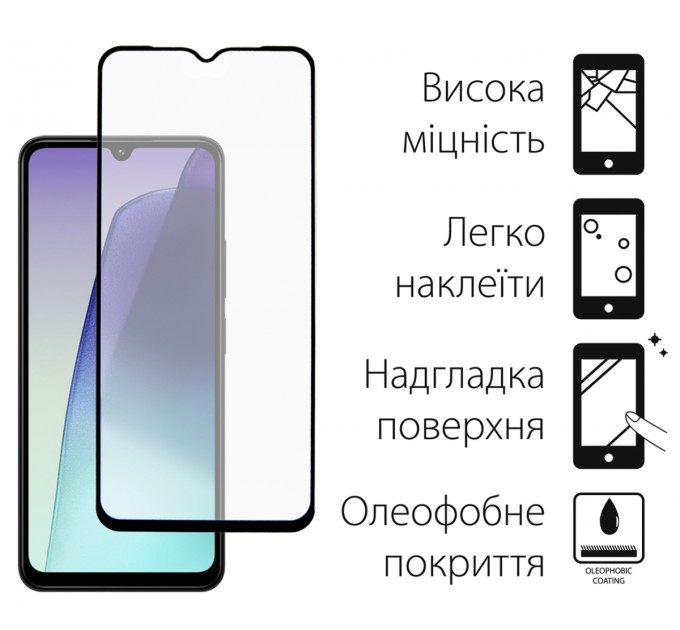 Dengos Захисне скло Dengos для Xiaomi Redmi Note 14 4G/5G Black Full Glue (DG-TGSCP-08)