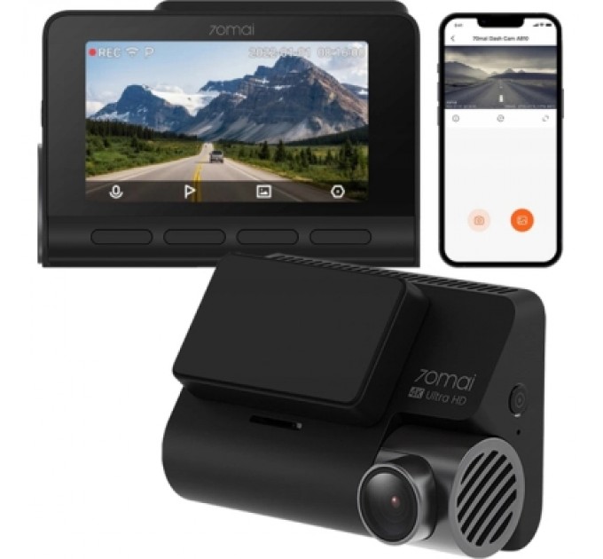 Xiaomi Відеореєстратор Xiaomi 70mai Dash Cam 4K A810 (1021345)