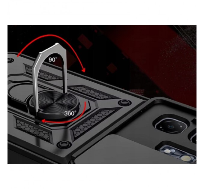 BeCover Чохол до мобільного телефона BeCover Military Infinix Hot 50i (X6531) Black (713047)