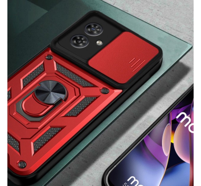 BeCover Чохол до мобільного телефона BeCover Military Motorola Moto G55 Red (713059)