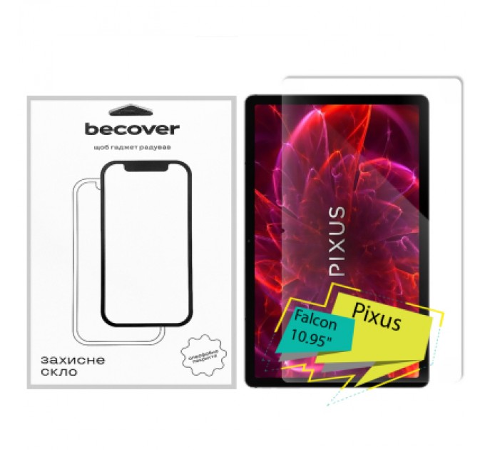 BeCover Скло захисне BeCover Pixus Falcon 10.95" (713042)
