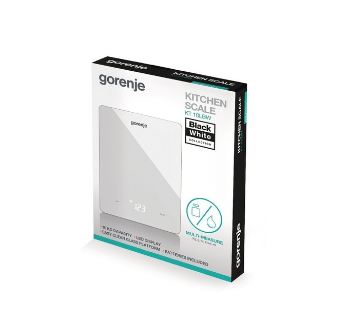 Gorenje Ваги кухонні Gorenje KT10LBW