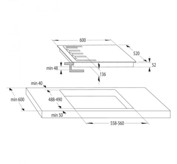 Комплект вбудованої техніки Gorenje BO6735E05B + GTW641EB (SET_BO6735E05B_GTW641EB)