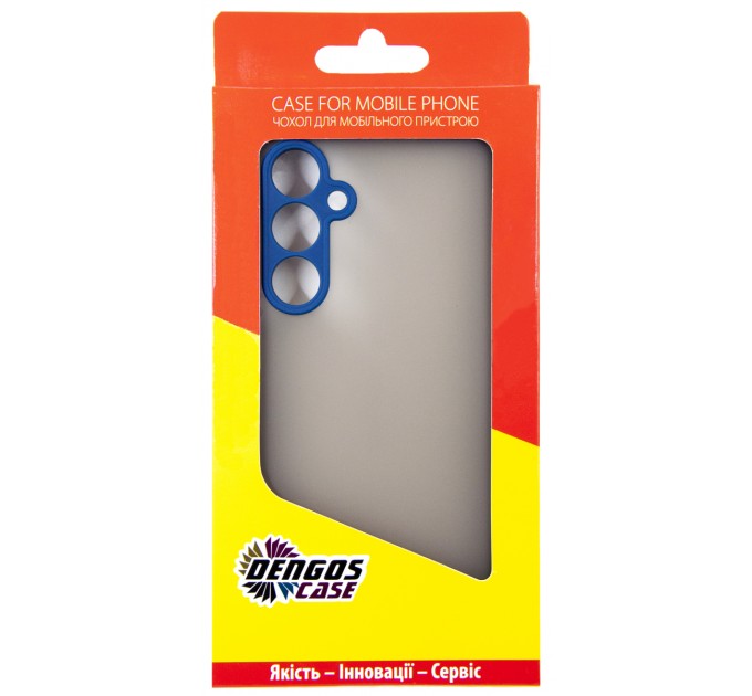 Dengos Чохол-накладка Dengos Matt для Samsung Galaxy M55 SM-M556 Blue (DG-TPU-MATT-159)