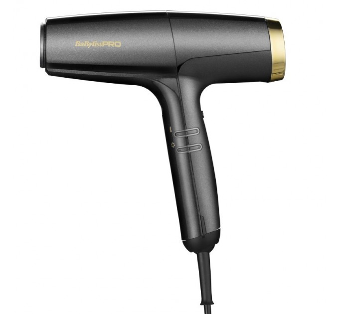 Babyliss Pro Фен Babyliss Pro Falco Grey&Gold BAB8550E