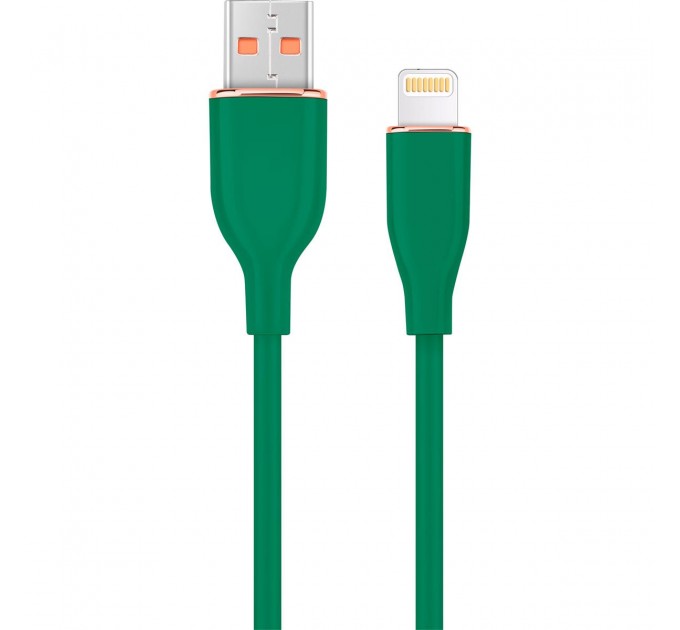 Cablexpert Кабель Cablexpert USB - Lightning (M/M), 2.1 A, 1.5 м, Green (CC-USB2S-AM8PM-1.5M-G)