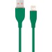 Cablexpert Кабель Cablexpert USB - Lightning (M/M), 2.1 A, 1.5 м, Green (CC-USB2S-AM8PM-1.5M-G)