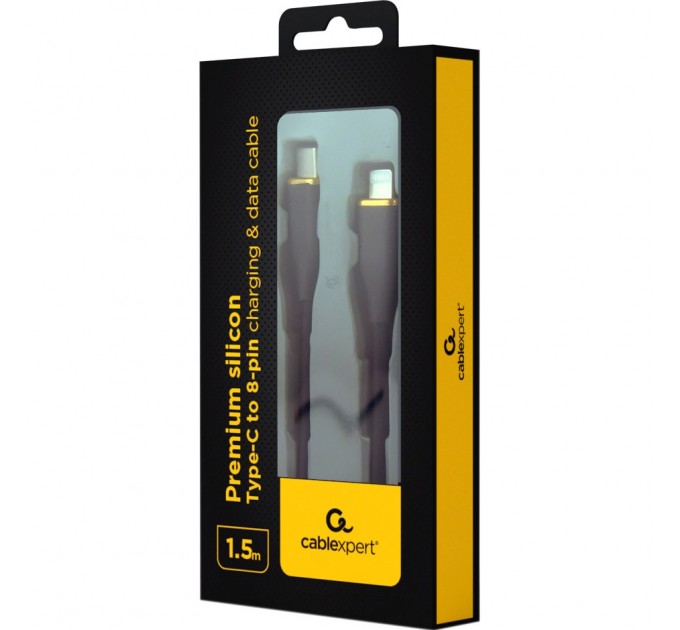 Cablexpert Кабель Cablexpert USB Type-C - Lightning (M/M), 2.25 A, 20 W, 1.5 м, Black (CC-USB2S-CM8PM-1.5M-BK)