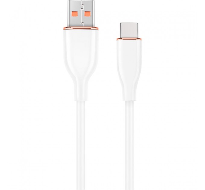 Кабель Cablexpert USB - USB Type-C (M/M), 2.1 A, 1.5 м, White (CC-USB2S-AMCM-1.5M-W)