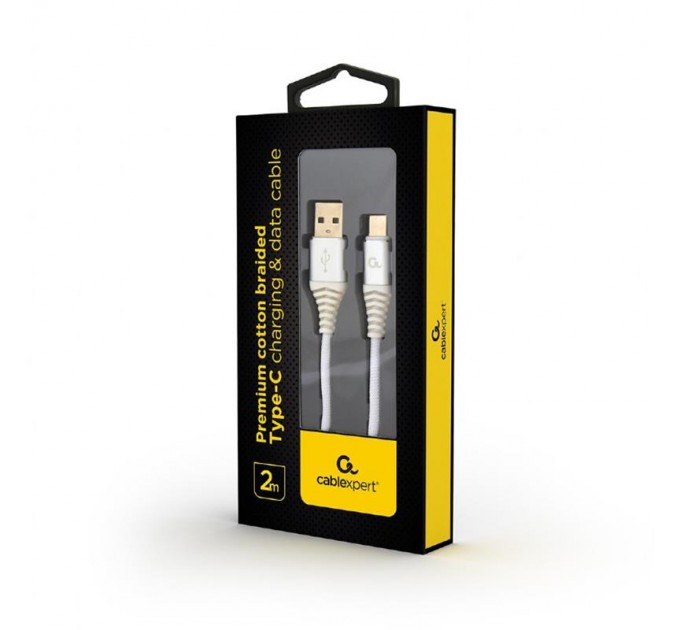 Cablexpert Кабель Cablexpert USB - USB Type-C V 2.0 (M/M), 2 м, White (CC-USB2B-AMCM-2M-BW2)