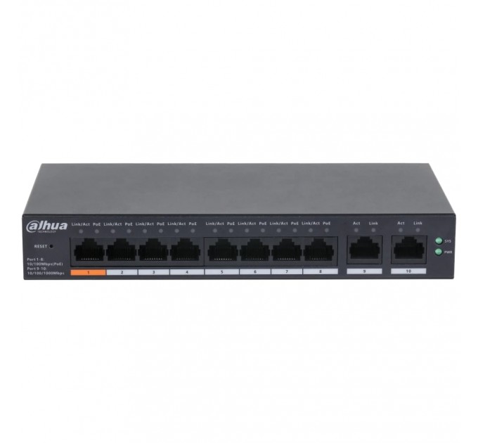 Комутатор Dahua DH-CS4010-8ET-60