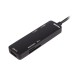 Концентратор USB Type C Maxxter USB3.0, 2хUSB2.0, SD, Micro SD Black (HU3C-3PTF-01)