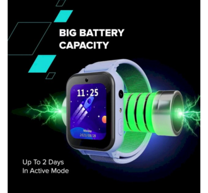 Canyon Смарт-годинник Canyon Alfie KW-37 MP3 Study&Game Pink (CNE-KW37PP)