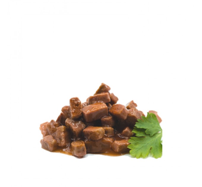 Carpathian Pet Food Вологий корм для кішок Carpathian Pet Food Ягня в білому соусі 100 г (4820111141180)