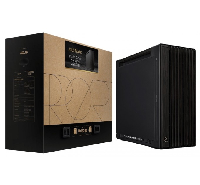 ASUS Корпус Asus ProArt PA602 Wood Edition Metal Panel без БЖ (90DC00J0-B09020)