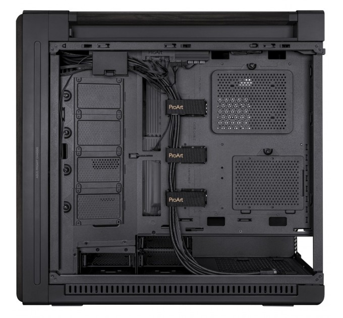 Корпус Asus ProArt PA602 Wood Edition Tempered Glass без БЖ (90DC00J0-B09020)