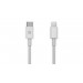 Кабель REAL-EL USB Type-C - Lightning (M/M), 2 м, White  (4743304104697)