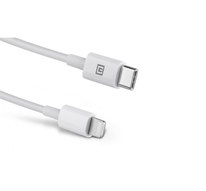 Кабель REAL-EL USB Type-C - Lightning (M/M), 2 м, White  (4743304104697)
