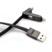 Remax Кабель Remax RC-042t Strive USB - Lightning + micro USB (M/M), 1 м, Black (6954851272939)