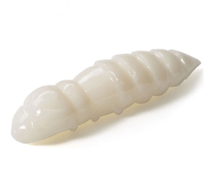 FishUP Силікон рибальський FishUP Pupa 1.5" 009 - White, cheese taste (8шт/уп) (1864.02.78)