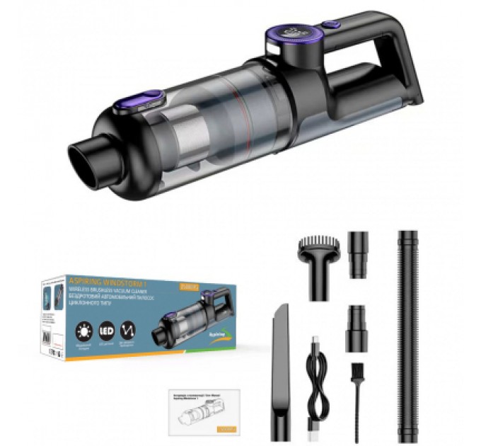 Aspiring Пилосос Aspiring Windstorm 1, Brushless, 15000 Pa Wireless