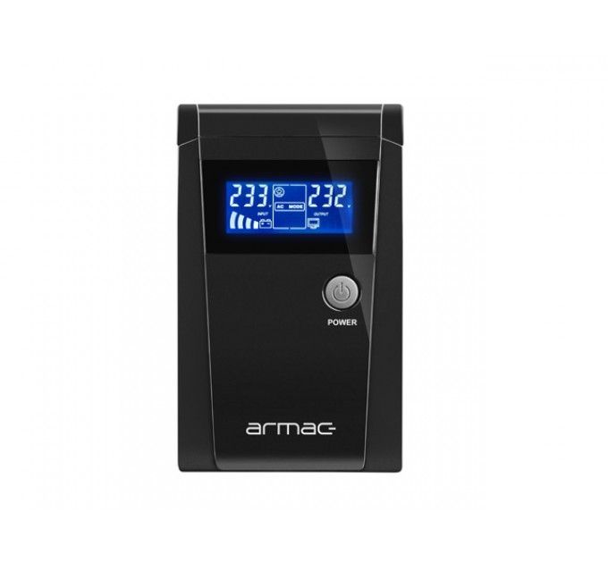Armac Джерело безперебійного живлення Armac Office 850E LCD 850VA/480W (Z22850)