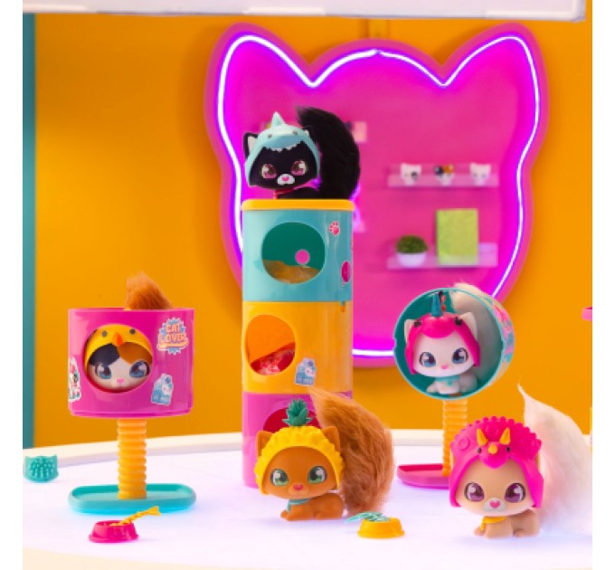 QT Kitties Ігровий набір QT Kitties Кошеня Джинджер (450001-5)