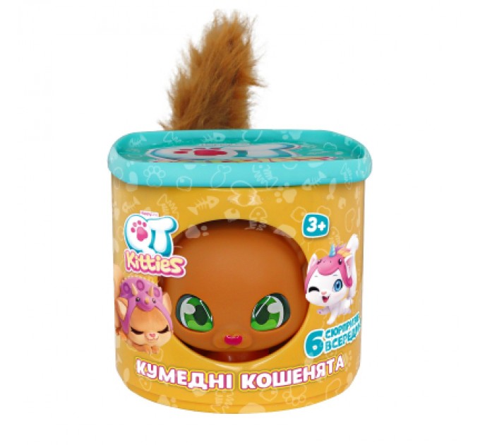 QT Kitties Ігровий набір QT Kitties Кошеня Джинджер (450001-5)