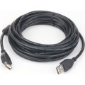 Cablexpert Дата кабель подовжувач USB2.0 АМ/АF Cablexpert (CCF-USB2-AMAF-15)