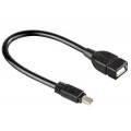 Atcom Дата кабель OTG USB 2.0 AF to Mini 5P 0.1m Atcom (12822)