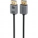Кабель мультимедійний DisplayPort to DisplayPort v.2.0 dplink-16k.black Promate (dplink-16k.black)