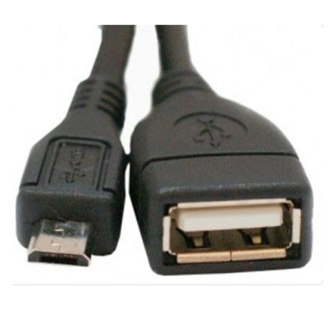 Atcom Дата кабель OTG USB 2.0 AF to Micro 5P 0.8m Atcom (16028)