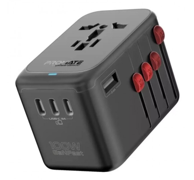 Зарядний пристрій Promate tripmate-gan100