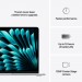 Apple Ноутбук Apple MacBook Air 13 M4 A3240 Silver (MW0W3UA/A)